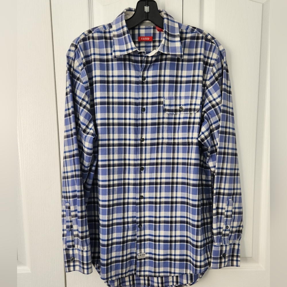 Mens IZOD long sleeve shirt